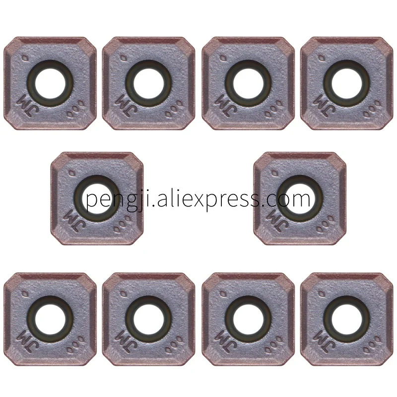 

10PCS SEMT13T3AGSN-JM Indexable CNC milling insert carbide insert for Processing Steel and Stainless Steel.
