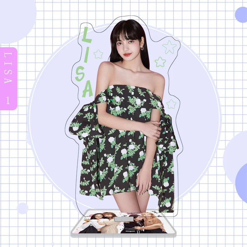 

LISA Surrounding Cute and Sweet Girl K-pop Idol Acrylic Ornaments