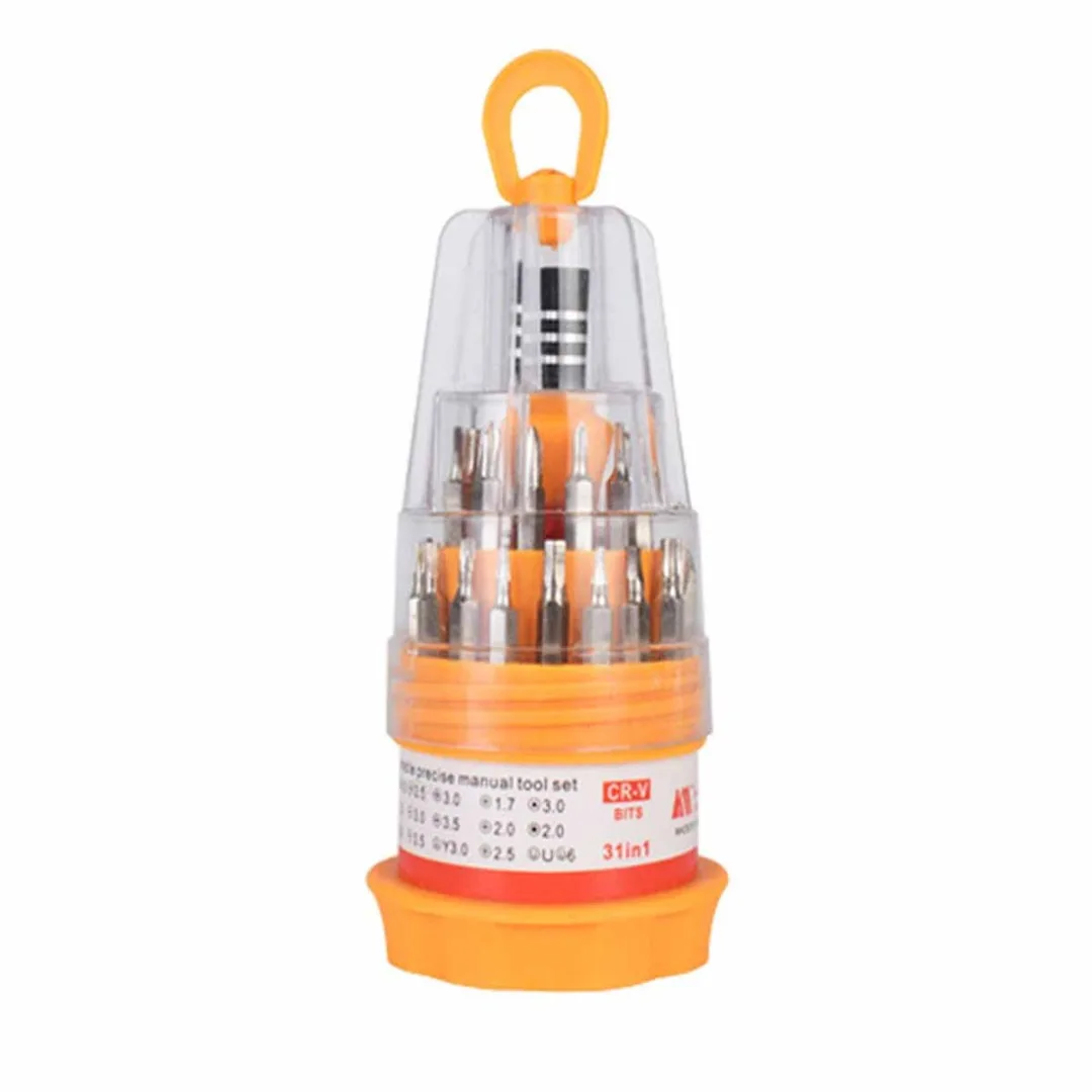 Набор прецизионных магнитных мини отверток 31 в 1 набор для ремонта часов