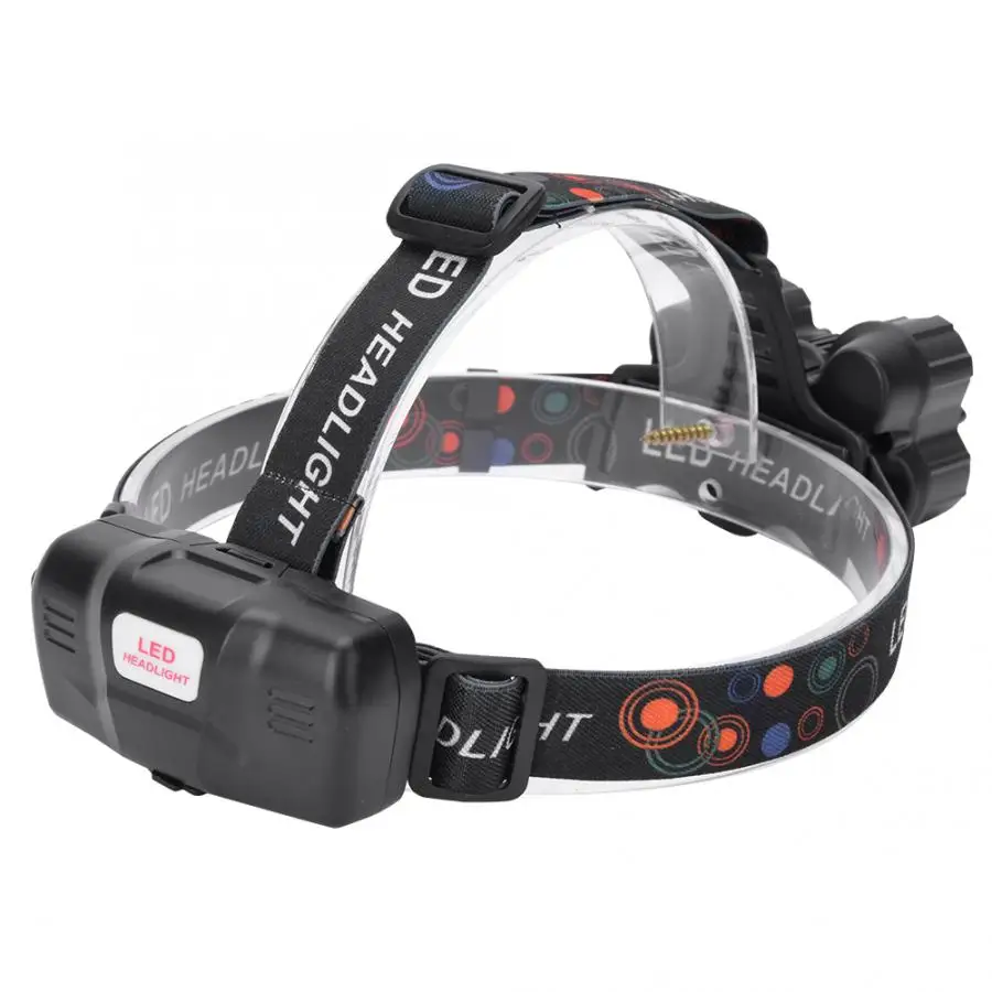 Налобный фонарь светодиодный алюминиевый сплав налобный на головке сильный