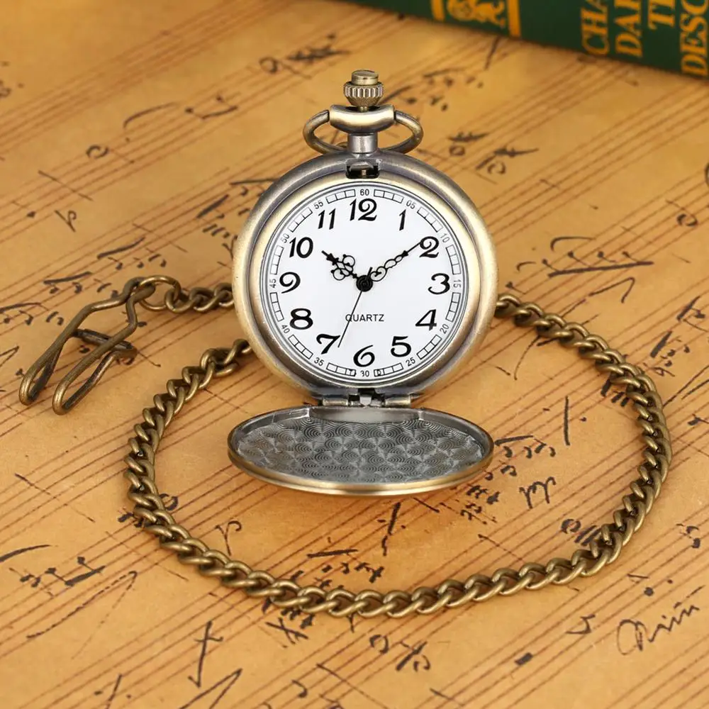 

Red Fire Fighter Bronze Steampunk Firefighter Quartz Pocket Watch Vintage Watches Men Women Pendant Gifts Necklace Chain Jewelry