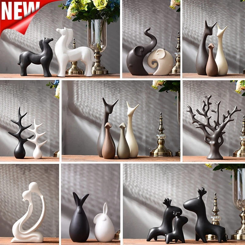 Скандинавский Ретро стиль домашний декор керамика ремесло настольные украшения