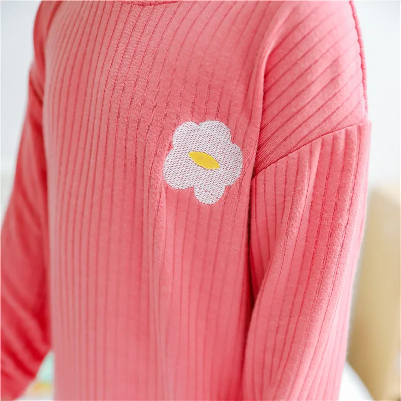 Платье с длинными рукавами для девочек осень 2020 новый стиль детское супер мягкое