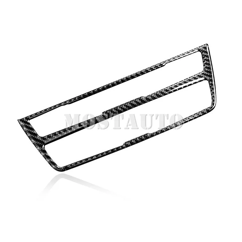Для BMW 3 серии 4 F30 F31 F32 F34 консоль из углеродного волокна CD и AC панель отделка крышка