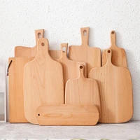 wooden pizza plate dim sum chopping board japanese breadboard kitchen cutting board sushi vegetable meat cutting pad