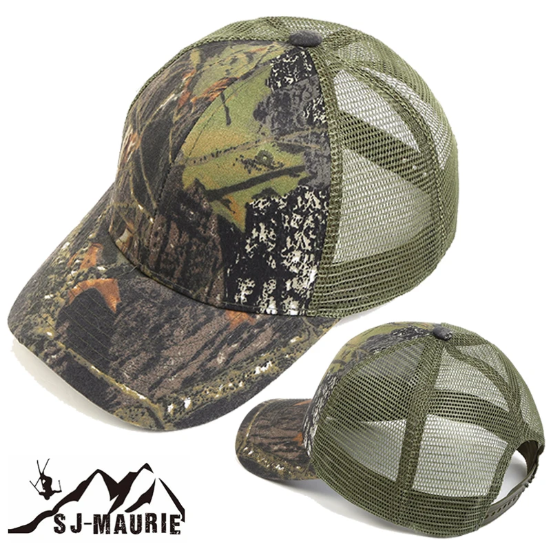 Мужская Военная камуфляжная для охоты Кепка Регулируемая армейская Боевая шляпа