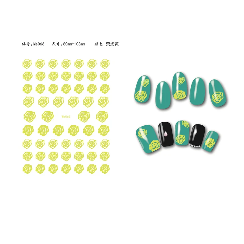 10 шт. новинка черно-белая наклейка для ногтей | Красота и здоровье