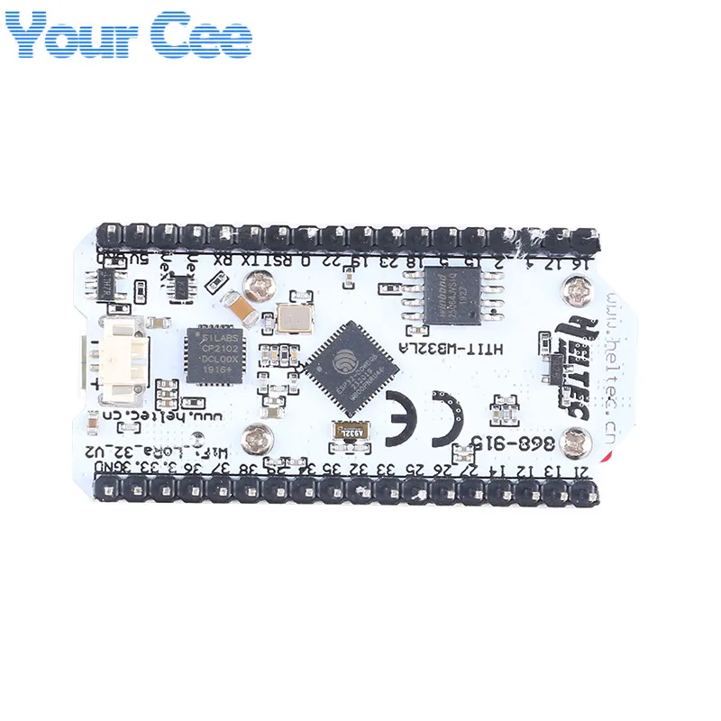 Макетная плата с антенной для Arduino ESP32 SX1276 LoRa 868 МГц/915 МГц 0 96 дюйма синий Oled-дисплей