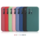 Чехол для Xiaomi Mi 11 T, чехол для Mi 10T, Note 10, 11 T Pro, чехол из жидкого силикона, мягкий ударопрочный бампер из ТПУ, чехол для телефона Xiaomi Mi 11 T Pro