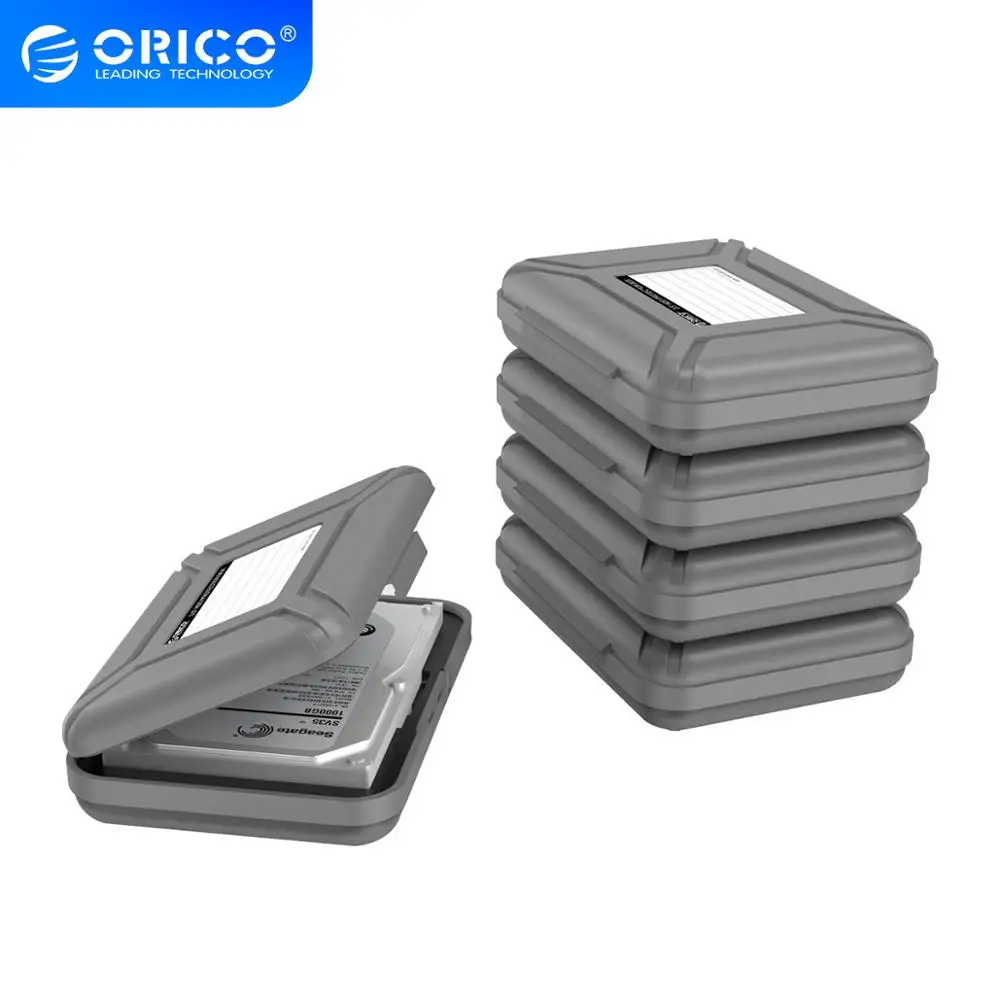 Чехол для хранения ORICO 5 Bay 3 дюйма защитный чехол жесткого диска с