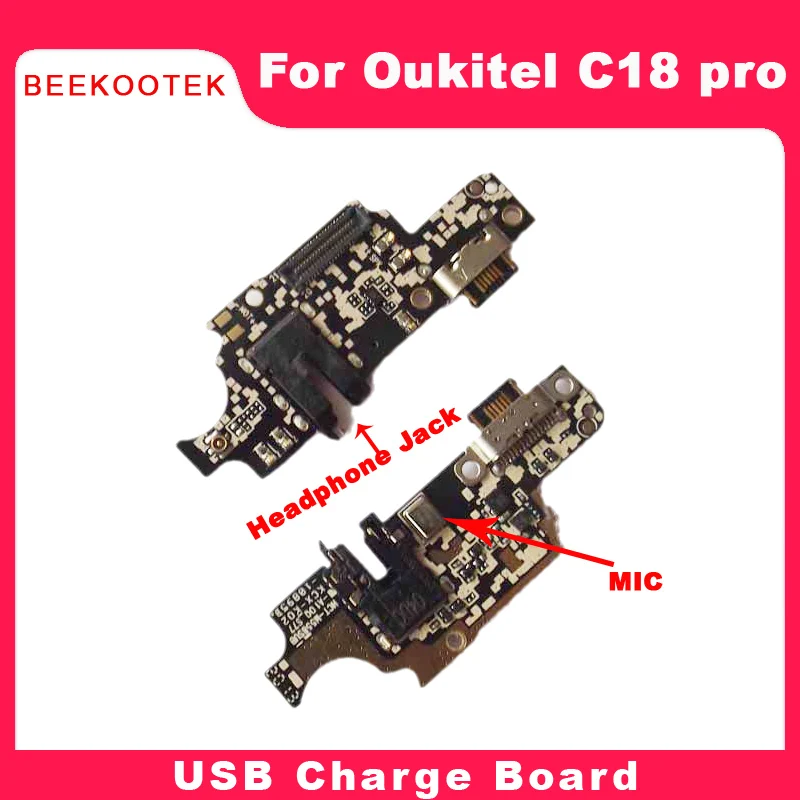 

USB-плата с микрофоном для Oukitel C18 Pro, плата с зарядным портом