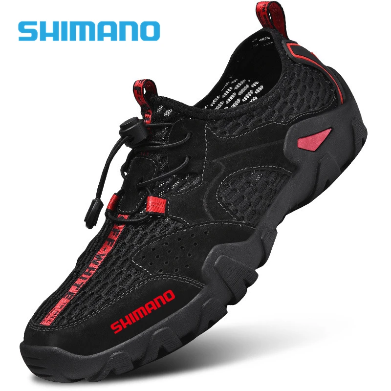 

Fishing Shoes Fashion New Outdoor Shoes Hollow Permeable Soft Bottom Slip Hiking Shoes Men's Sneakers Running Shoes Sport Shoes