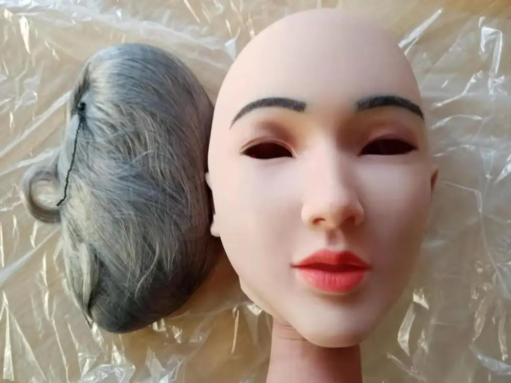 Маска для лица Kristen Реалистичная мягкая силиконовая женская маска маскарада