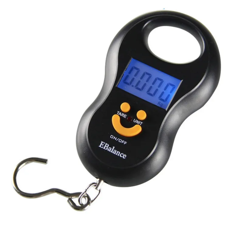 Весы подвесные цифровые 50 кг/10 г с подсветкой|hanging scale 50kg|luggage scalehanging |