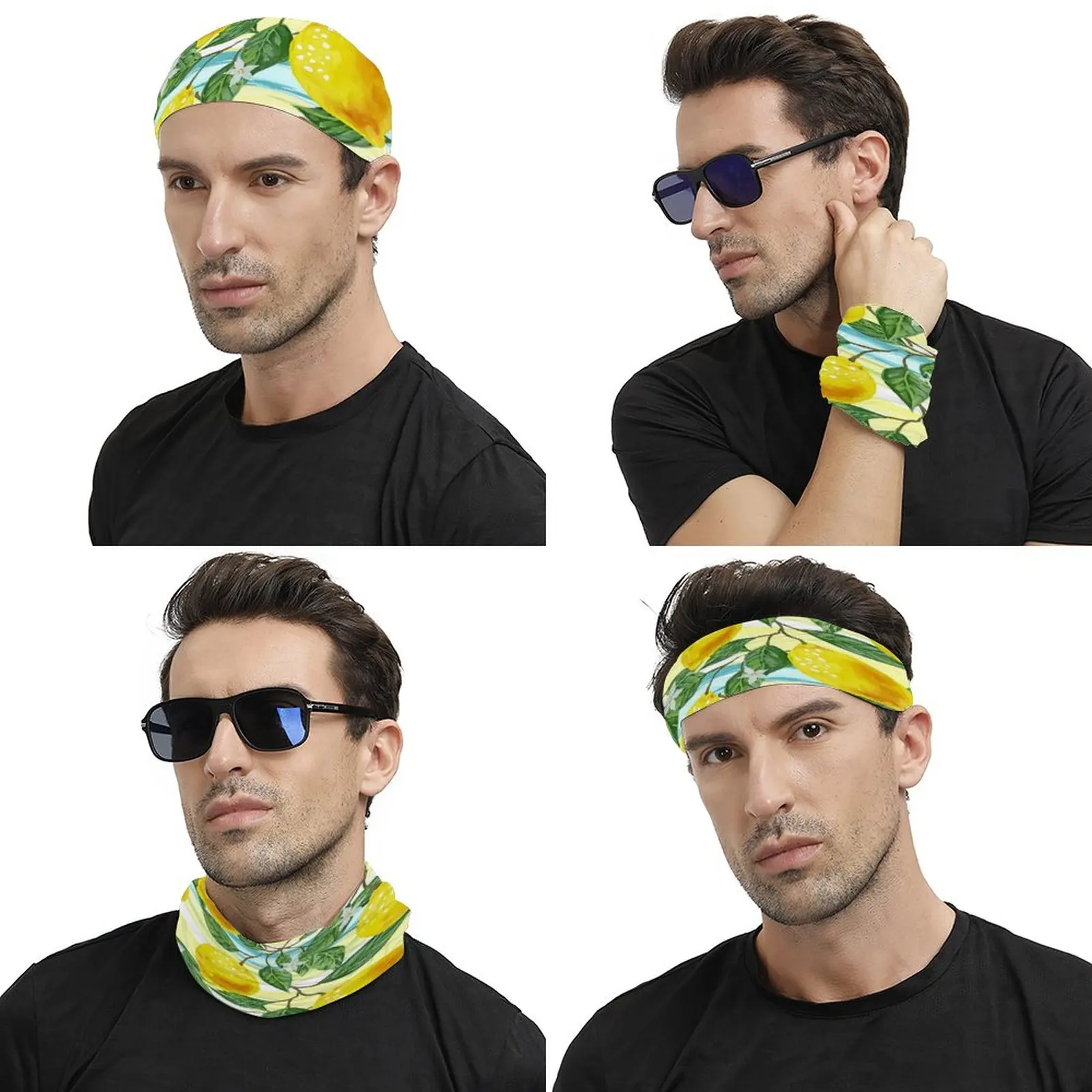 

Bandana Men's and Women's Ever-changing Face Scarf, Kerchief, Scarf, Square Scarf, Cross Headscarf, Hair Tie, Headdress