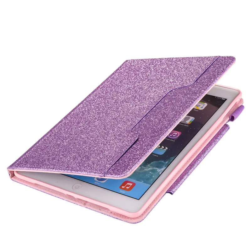 Чехол для iPad 10,2 Smart Cover Funda для Apple iPad 7th A2200 A2198 A2232 Блестящий магнит искусственная кожа Защитный чехол+ подарок