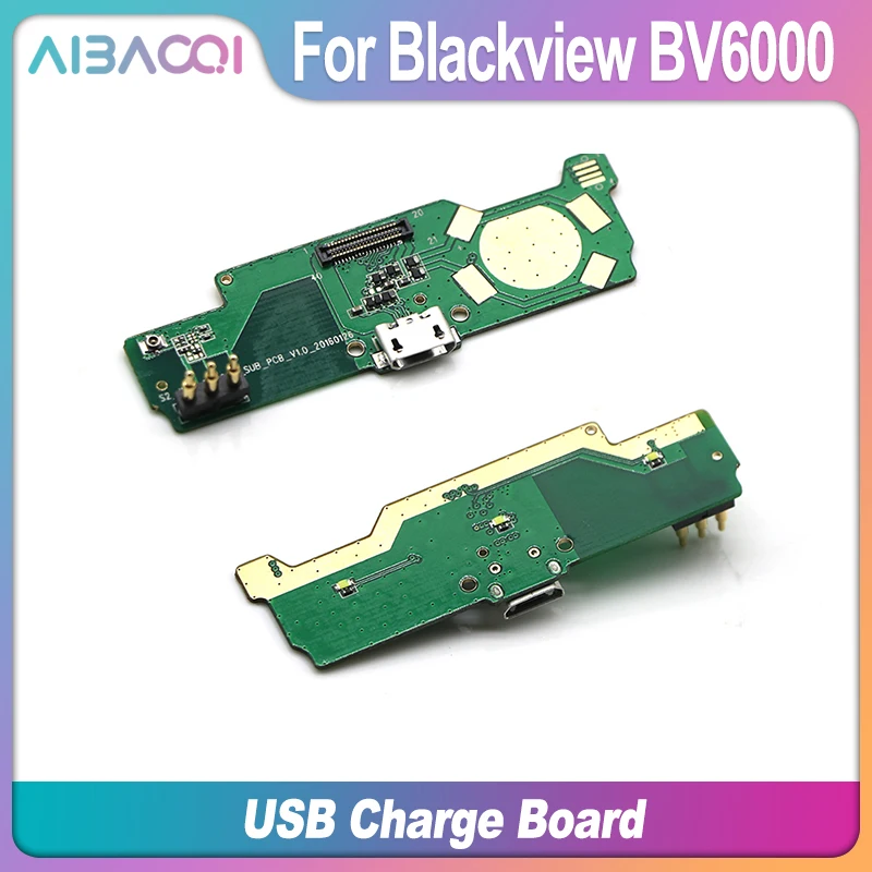 AiBaoQi новый оригинальный USB доска для Blackview BV6000/BV6000S мобильный телефон | Шлейфы для мобильных телефонов -32951393734