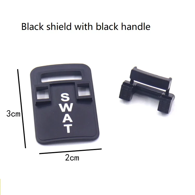 Набор строительных блоков SWAT shield военное оружие фигурки городской полиции WW2