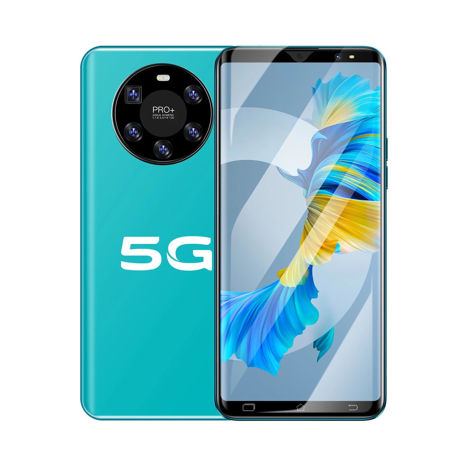 Hauwei Mate40 Plus мобильный телефон 8 ГБ + 256 android 10 0 6 1 HDinch смартфоны 16 МП HDcamer мобильные