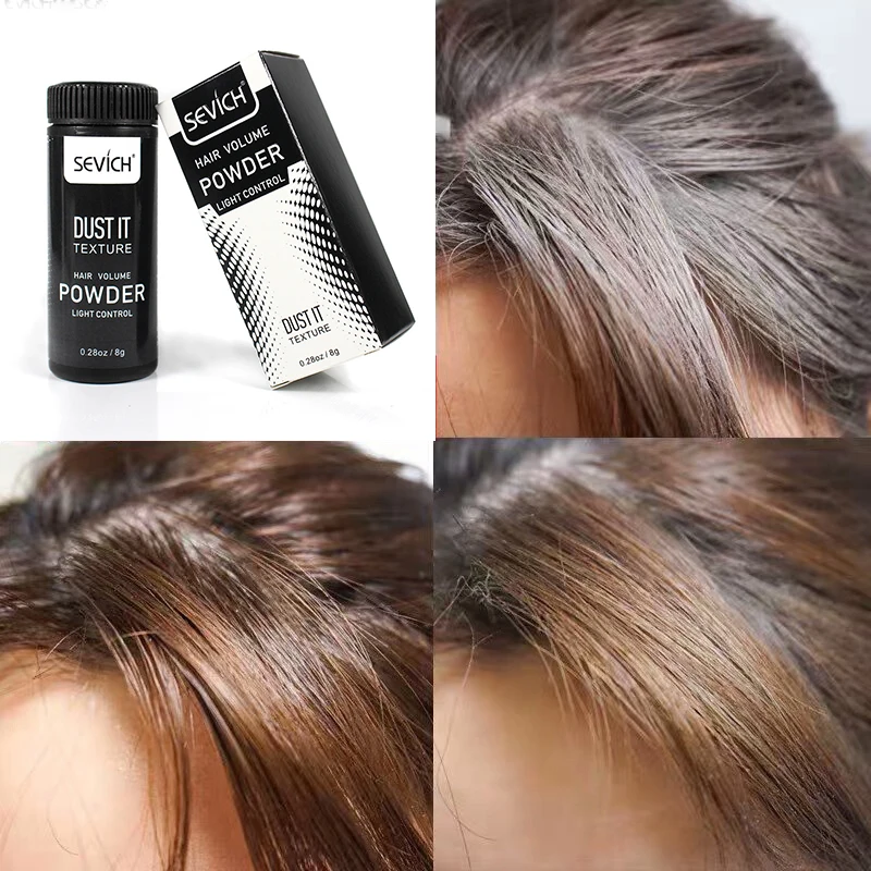 Fluffy Hair Powder Modeling Hair Volumizing Mattifying Powder Fiber Hairspray Best Dust It Men Women Hair Styling Product 1PC 8g