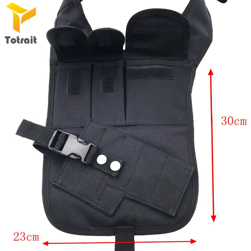 TOtrait Tactical Anti Theft Safety Hidden Gun Holster Nylon subaxillary Underarm Pistol Pouch Shoulder Bag Left Right Hand | Спорт и