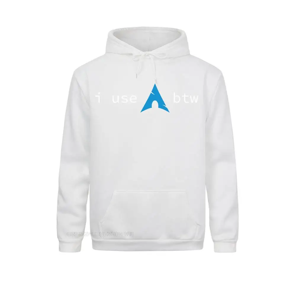 Мужская толстовка с капюшоном Arch Linux I Use Btw Забавный хлопковый свитер 3D принтом
