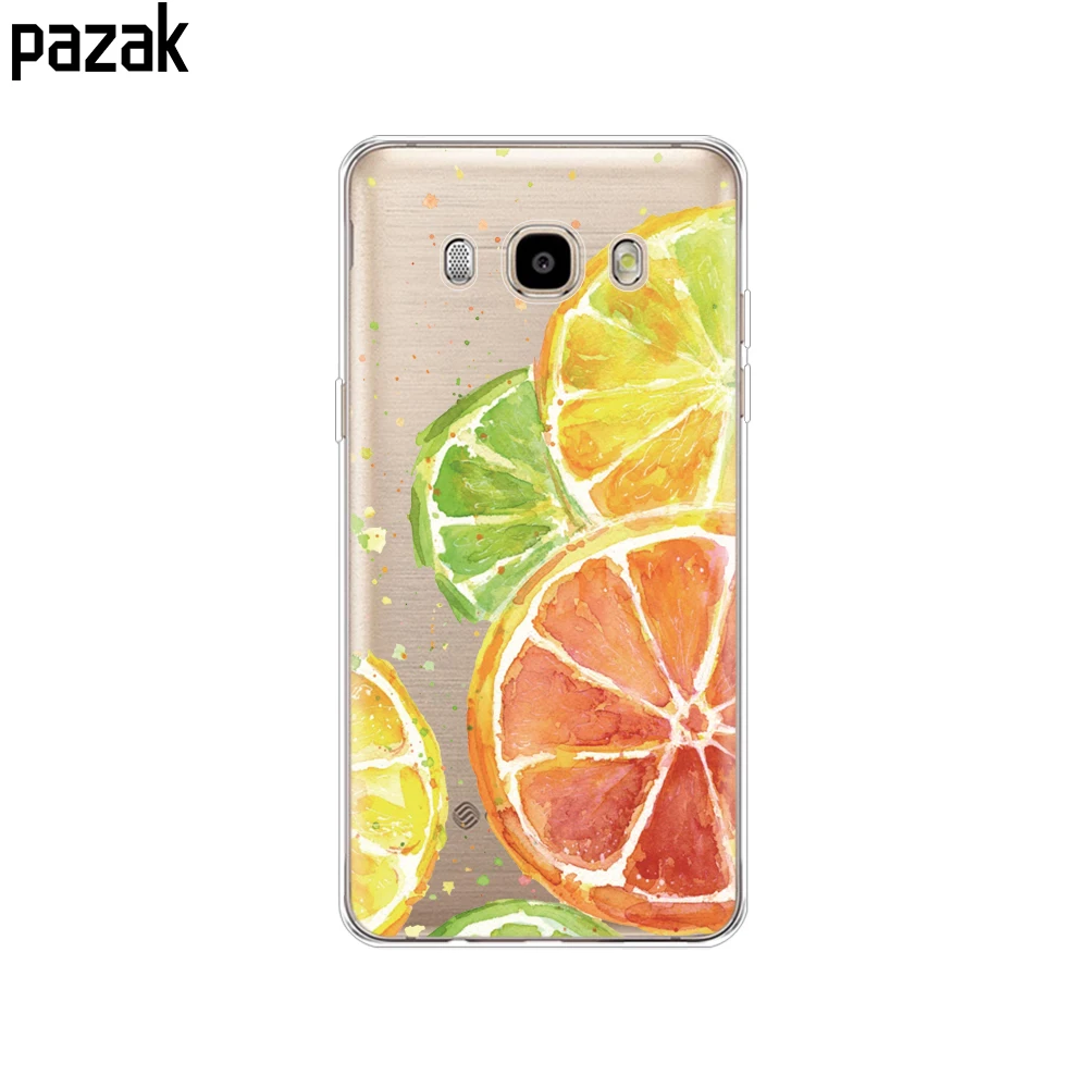 Силиконовый чехол для Samsung Galaxy J5 2016 J510 J510F Мягкий защитный из ТПУ телефона |