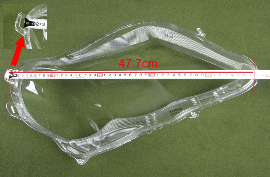 Для Toyoda Reiz 2005 2006 2007 2008 2009 крышка фары корпус Прозрачная Маска импортная высокая проницаемость