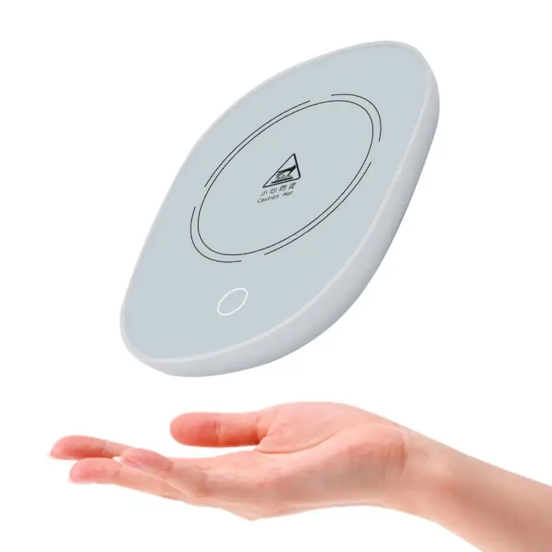 Новинка Популярная USB термоподставка белая подставка с теплой температурой 55