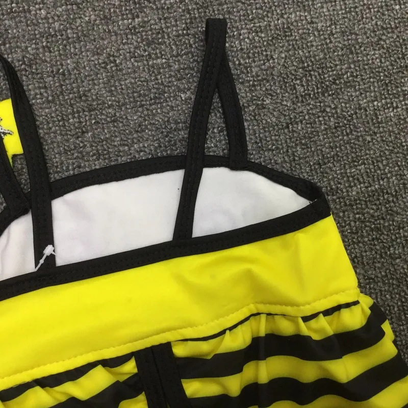 Little Bee Baby Girls Swimsuit 2-3 years Polyester Sleeveless Girl One-piece Summer Beach Clothes for | Детская одежда и обувь
