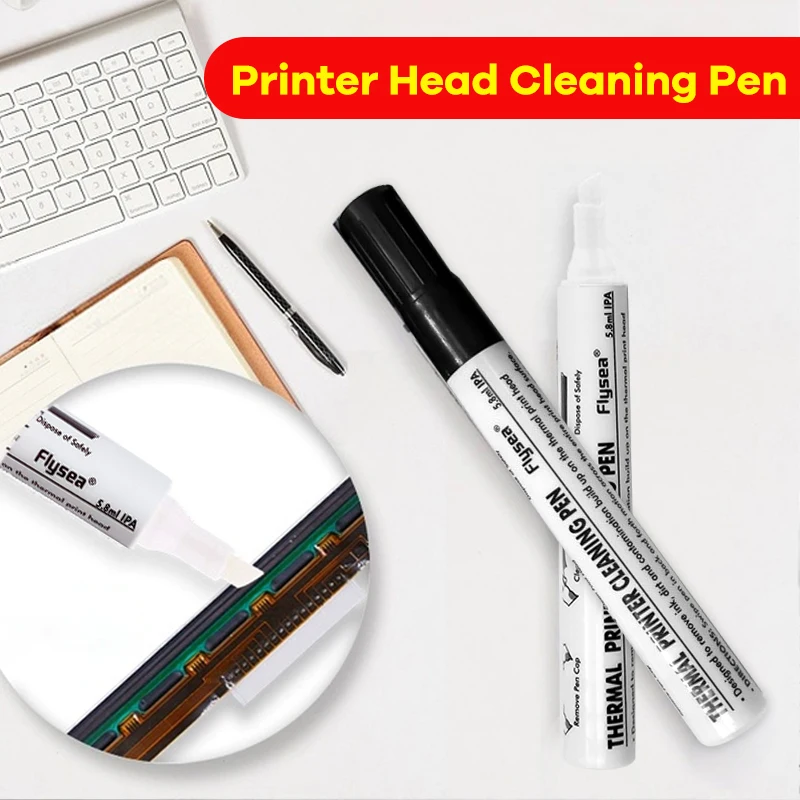 

Печатающая головка для термопринтера, чистящая ручка, Электронная печатающая головка для лицевой печати, чистящая ручка