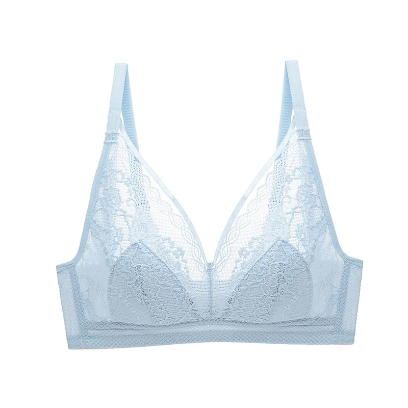 Новый летний бюстгальтер нижнее белье ультратонкий с большой грудью