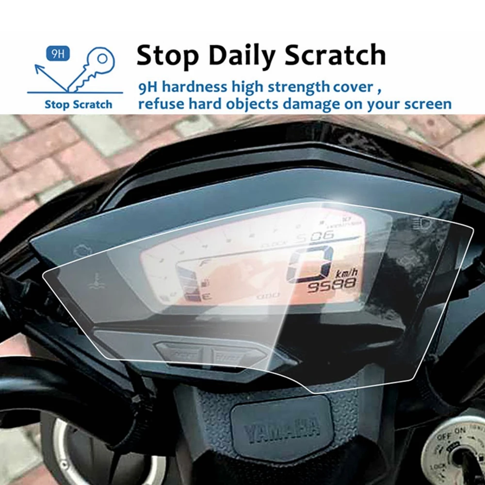 

Fit For Yamaha Force155 2017-2018 Dashboard Instrument Speedometer Screen Film Motorcycle Cluster Scratch Protection Film