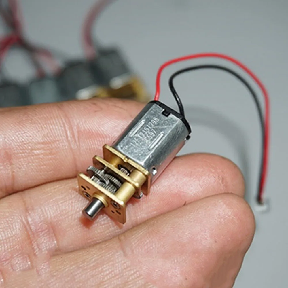Мини-ноутбук с Редуктор 3V-5V Металл N20 точность микро мотор-редуктор большой