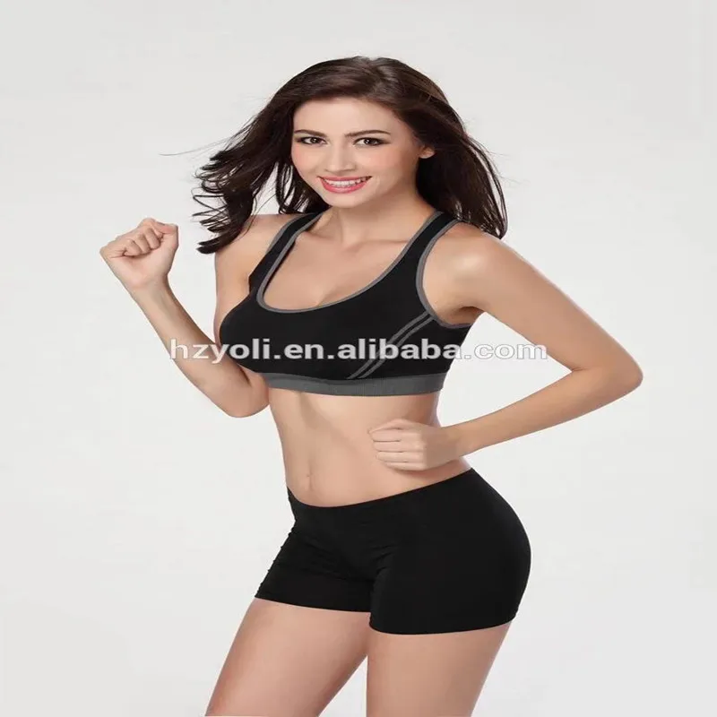 New sexy fitness clothing breathable women clothing white and black sporters bra women dress tops free shipping