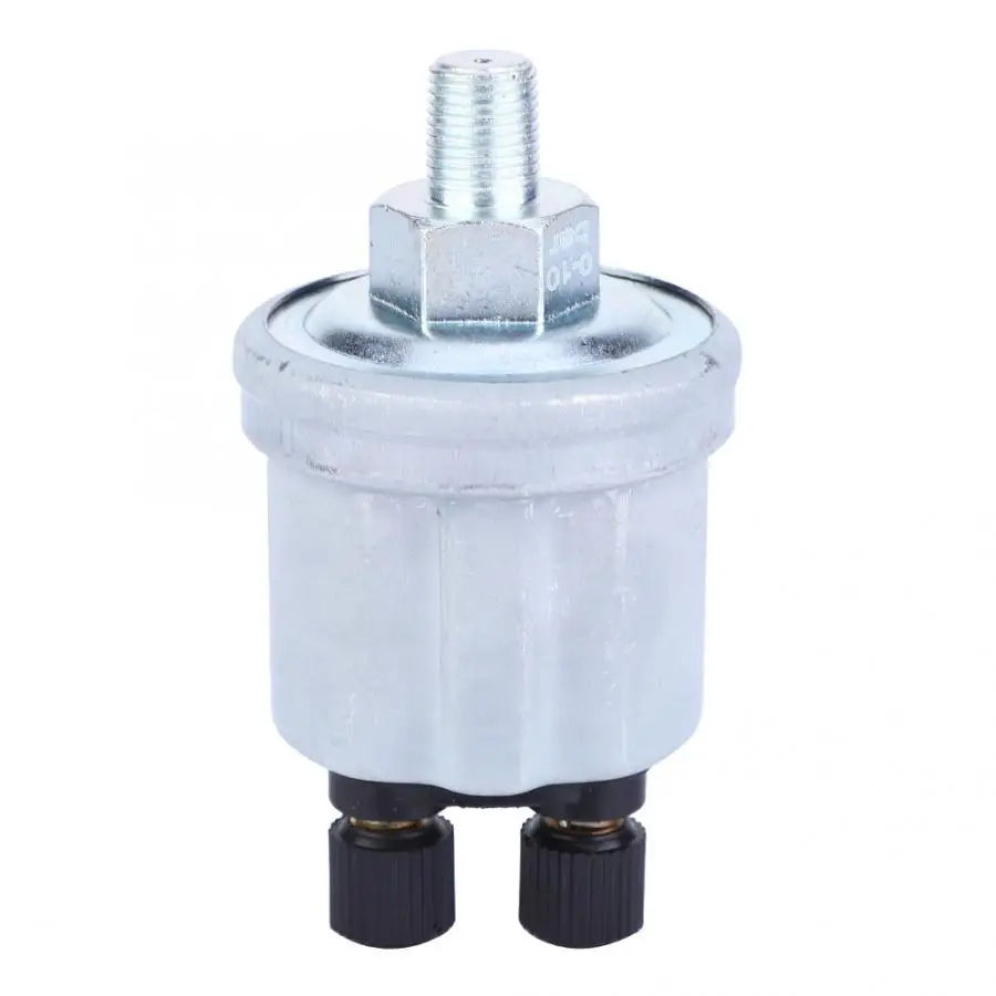 

1/8-27 NPTF Thread Oil Pressure Sensor Sender Unit 0-10 Bar For VDO Oil Pressure Sensor