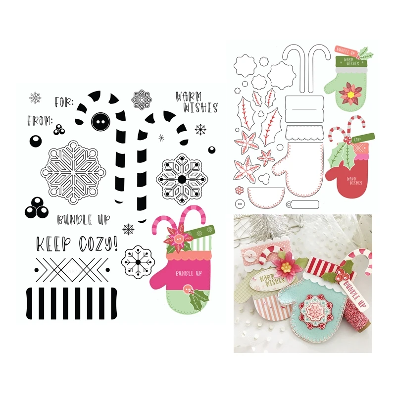 Mitten Accessories Craft Scrapbooking