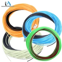 maximumcatch fly fishing line double color weight forward floating 100ft fly line with sinking tip floating fly line