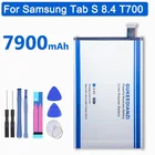 GUKEEDIANZI батарея EB-BT705FBC EB-BT705FBE для Samsung GALAXY Tab S 8,4 SM T700 T705 планшет батарея 7900 мАч +, Power Bank SM-T700