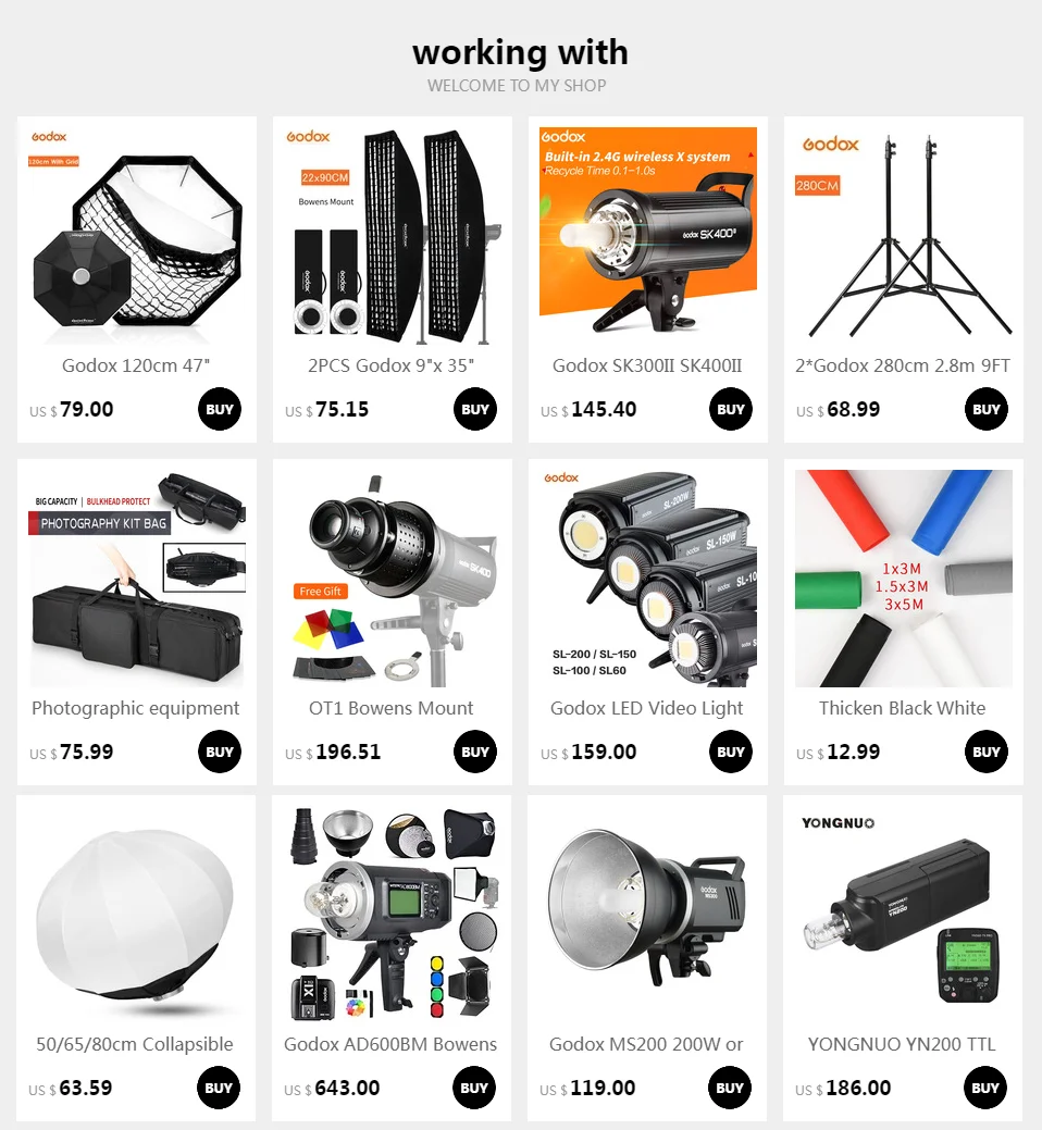 Godox 2 шт. 1" x 63" 35x160 см софтбокс Bowens крепление полосы улей сотовая сетка софтбокс для фото строб студия Flash светильник