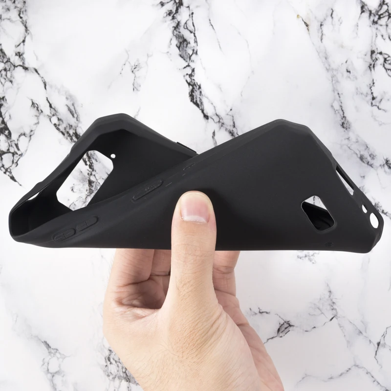 Black TPU Чехол из искусственной кожи чехол для Blackview BV9500 Pro флип-чехол для Blackview BV9500 бизнес-Чехол Мягкий силиконовый чехол - Цвет: Black TPU
