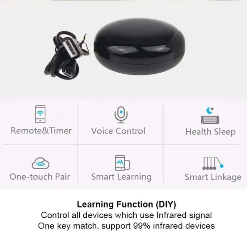 Универсальный Интеллектуальный ИК голосовой пульт дистанционного управления