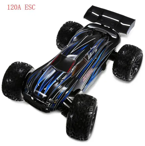 JLB Racing 21101 1:10 4WD RC бесщеточный внедорожный грузовик RTR 80-100 км/ч/3670 2500KV бесщеточный двигатель/Функция колеса - Цвет: 120A ESC
