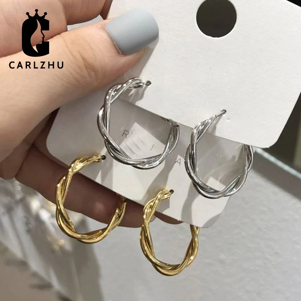 2020 Модные Винтажные серьги с образной формы 925 пробы серебряные кольца иглой для