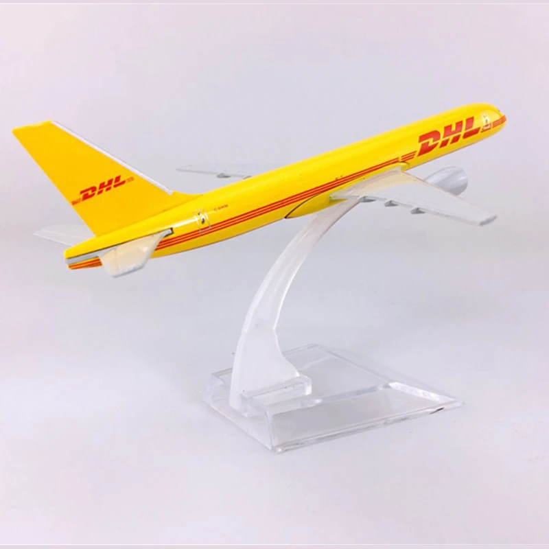 16 см 1:400 самолетов Boeing B757 модель DHL Экспресс доставка авиалиний цинковый сплав