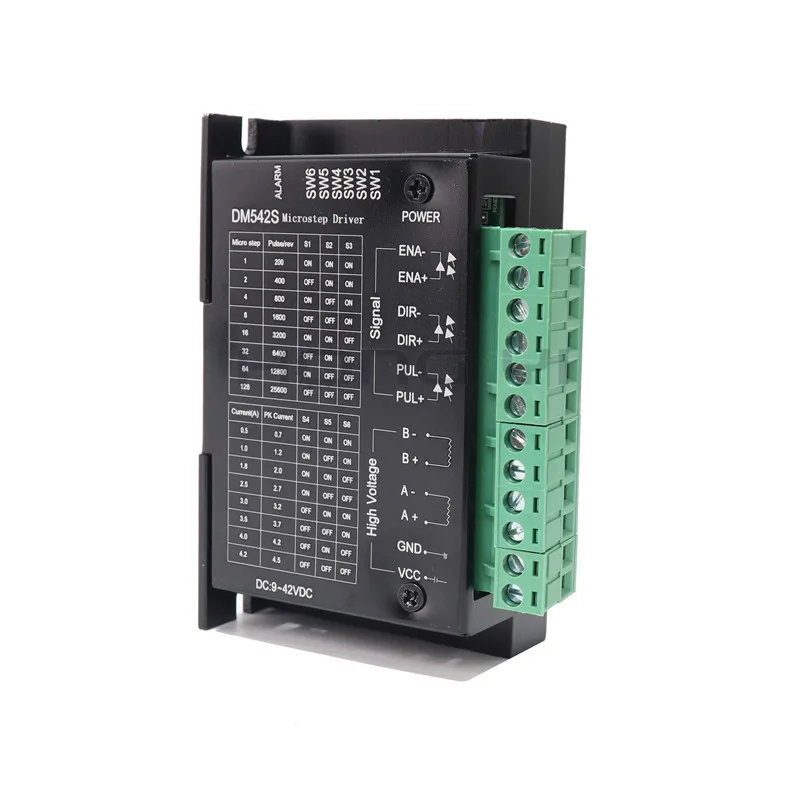 1 шт. Микростеп драйвер dm542S для nema 23 двигателя, M542/2M542 шаговый драйвер, DM542 Шаговые драйверы 18-48 В постоянного тока Макс. 4.5A 57 86 серии