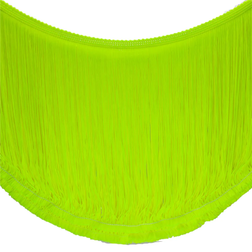 5 ярдов/лот латиноамериканских танцев украшенные бахромой и кисточками Из мягкой