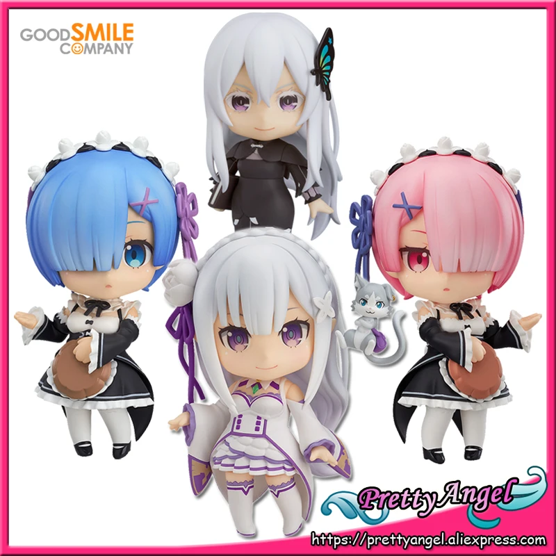 PrettyAngel-настоящая компания с хорошей улыбкой ГСК Re:ZERO-start Life in other World Rem Ram Echidna Emilia