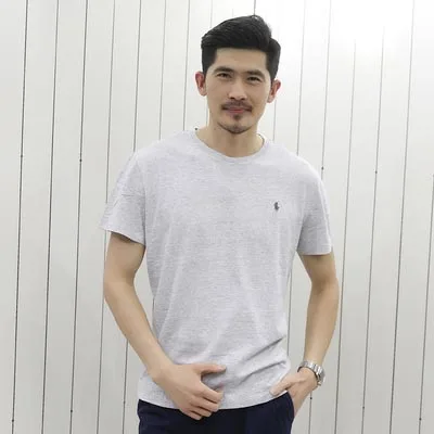 

Influx male short-sleeved suit fat man plus fertilizer loose cotton and linen half-sleeve trend