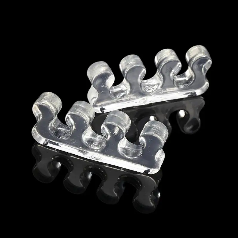 2PCSToe корректор протектор Силиконовый гель Tenen Afscheiders Orthesen Brancards Voorkomen Baren Nail Gereedschap